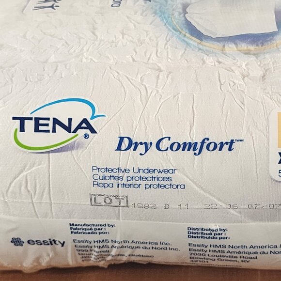 Tena Dry Comfort Absorbent 14pk Adult Protective Underwear Size XL 55"-66" - Picture 8 of 16